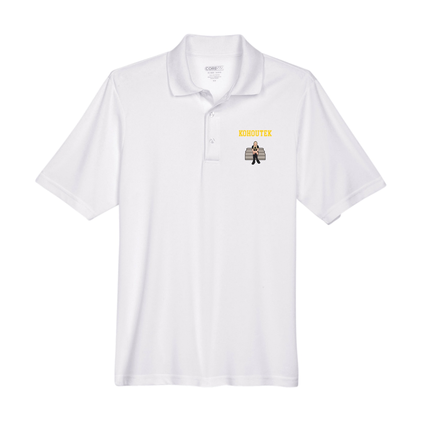 Performance Polo — Shirsey in White
