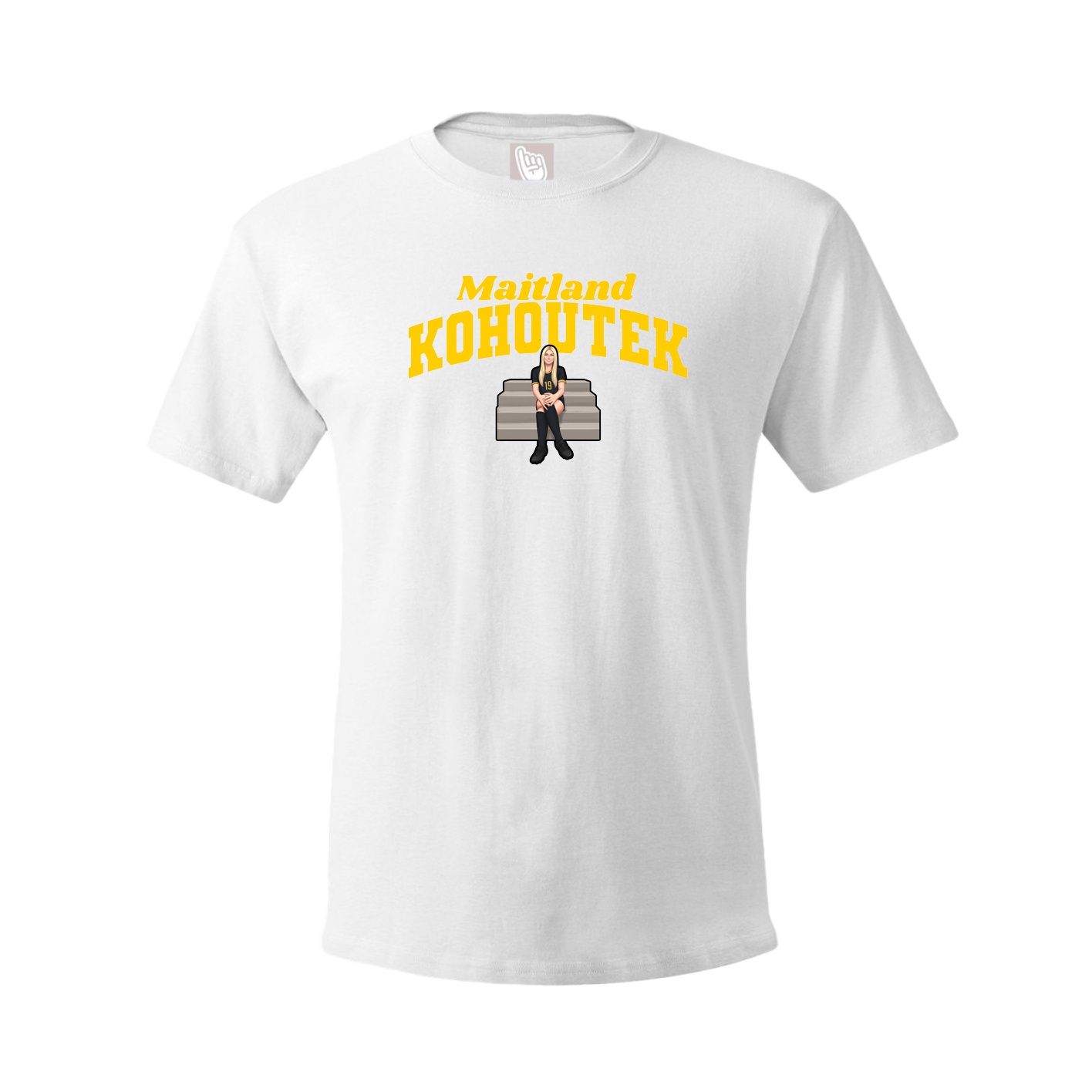 Tee — Signature Arch in White