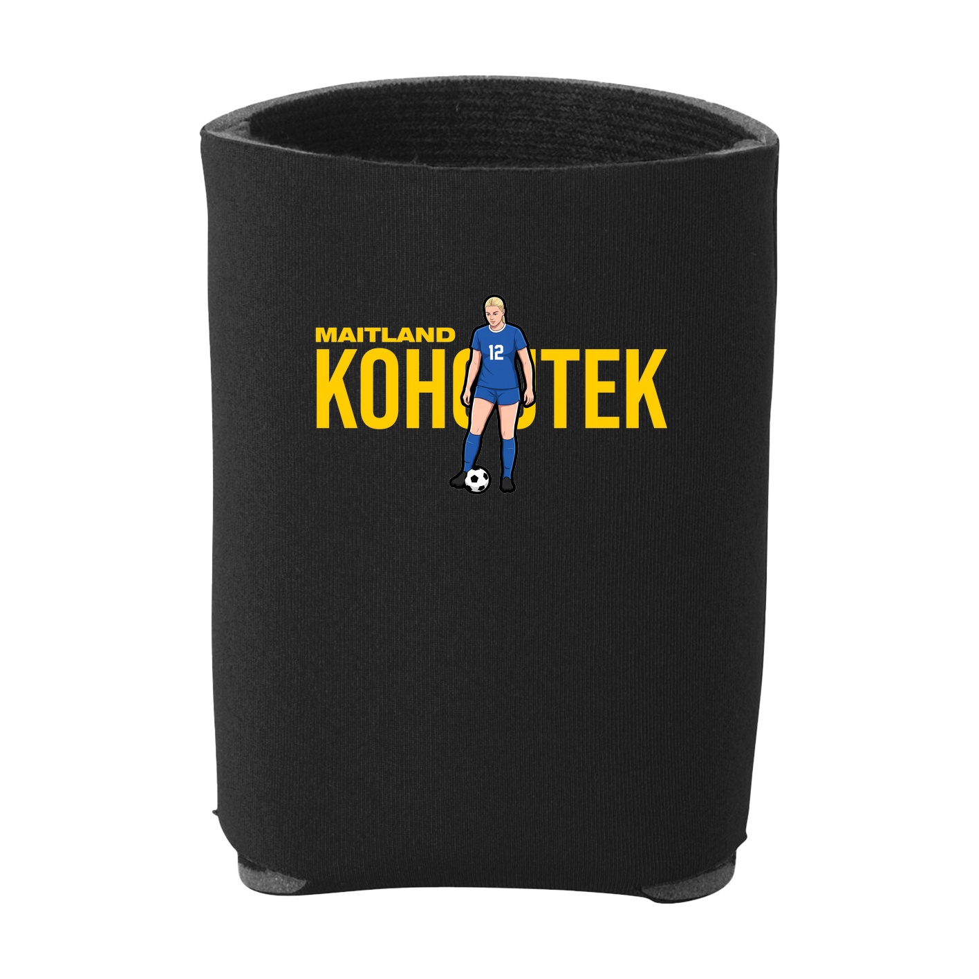 Can Holder — Player Name in Black