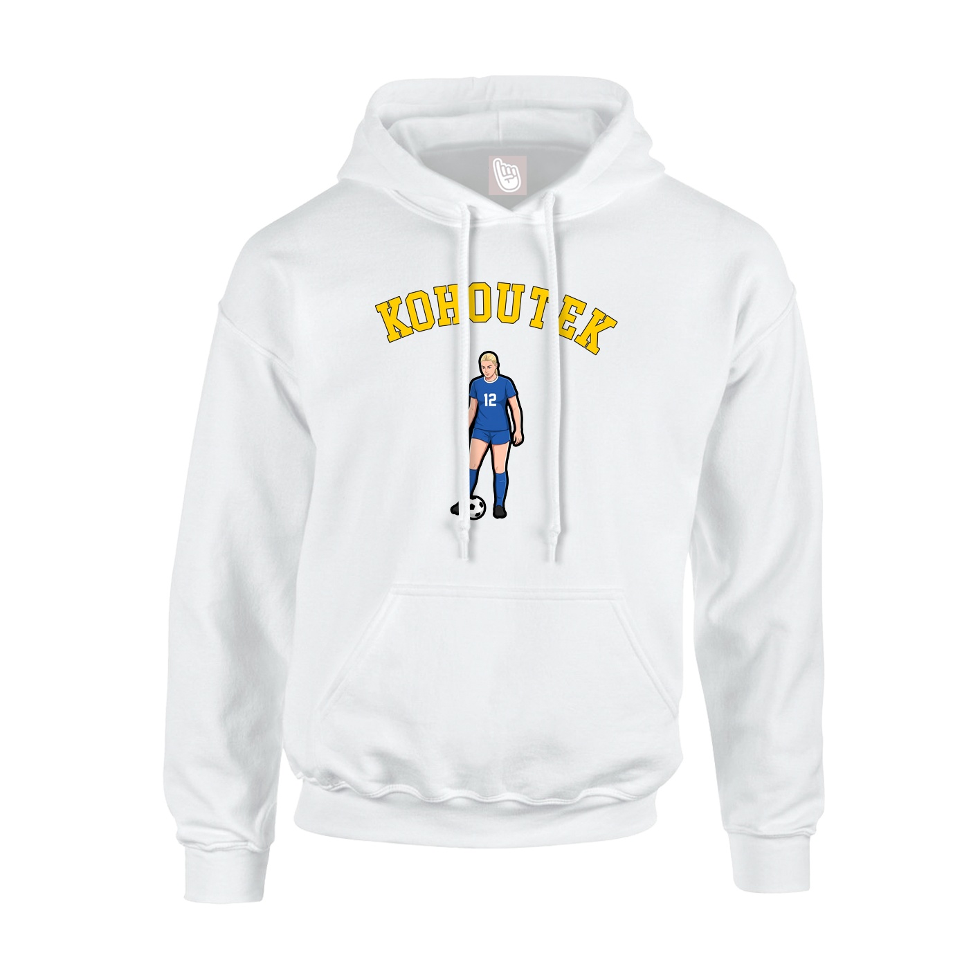 Hoodie — Shirsey Arch in White