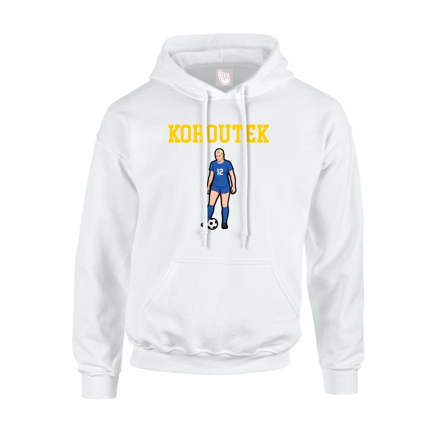 Youth Hoodie — Shirsey in White