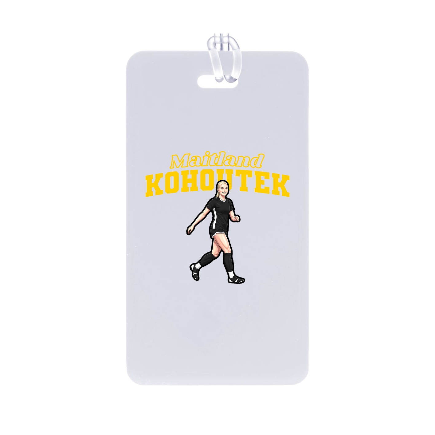 Bag Tag — Name Arch in Classic