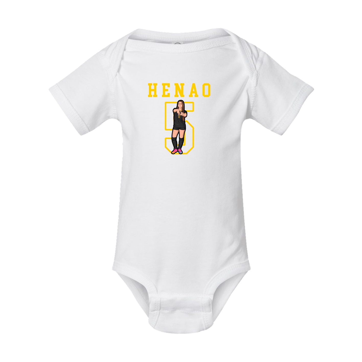 Baby Onesie — Shirsey in White