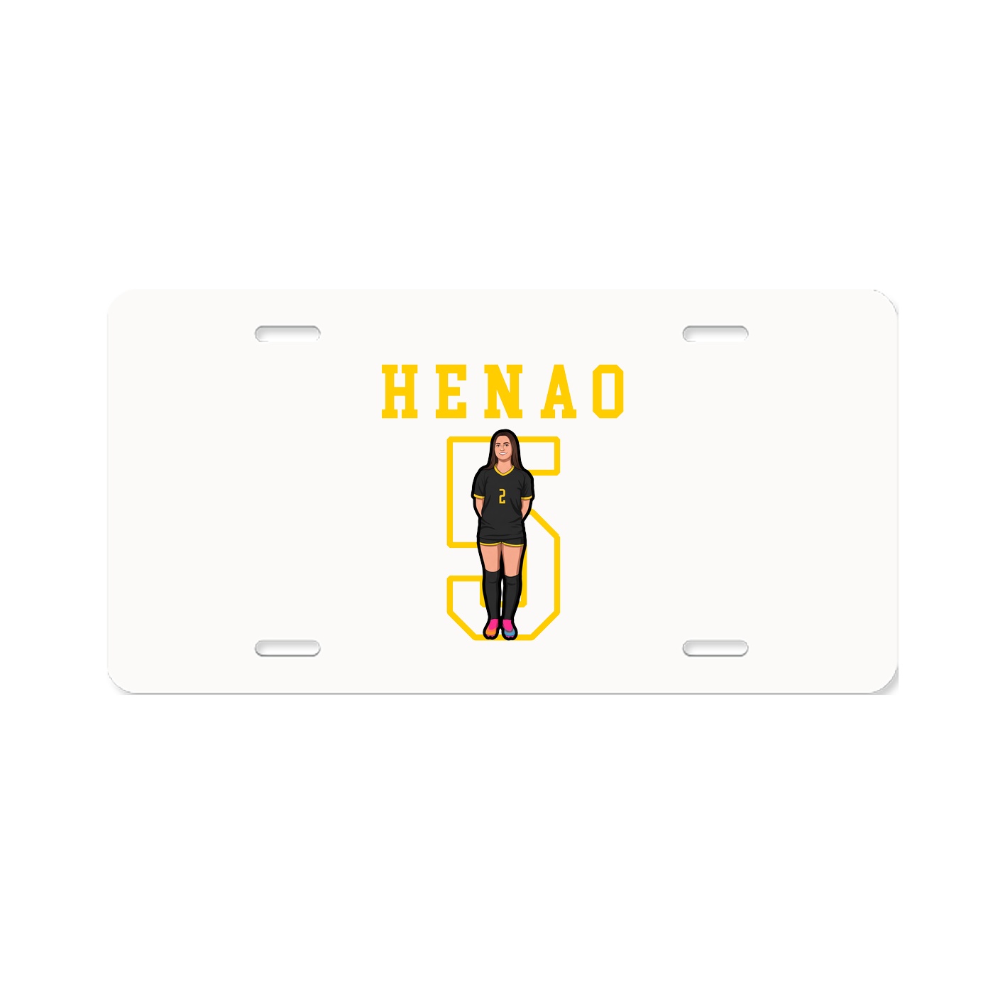 License Plate — Shirsey in Classic
