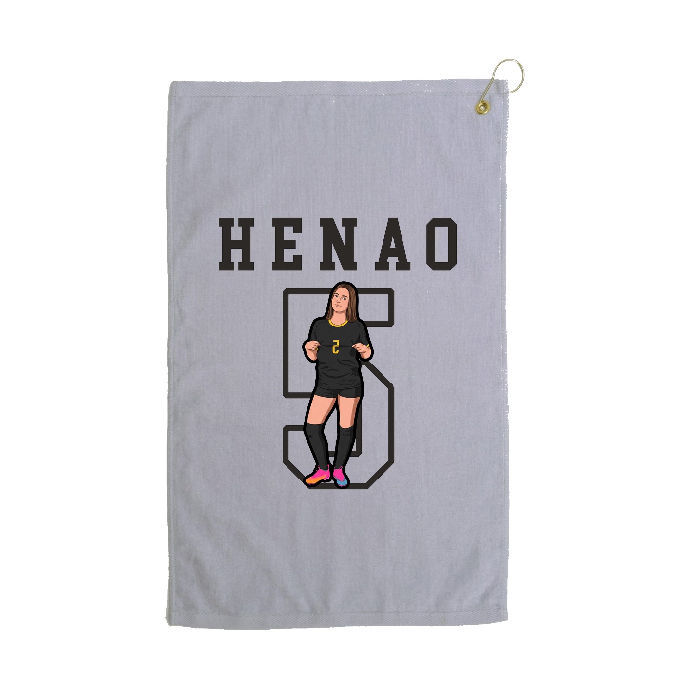 Golf Towel — Shirsey in Grey