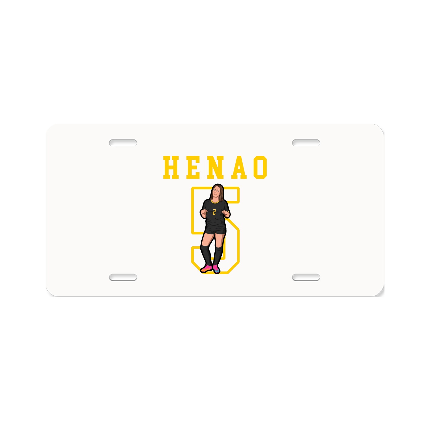 License Plate — Shirsey in Classic
