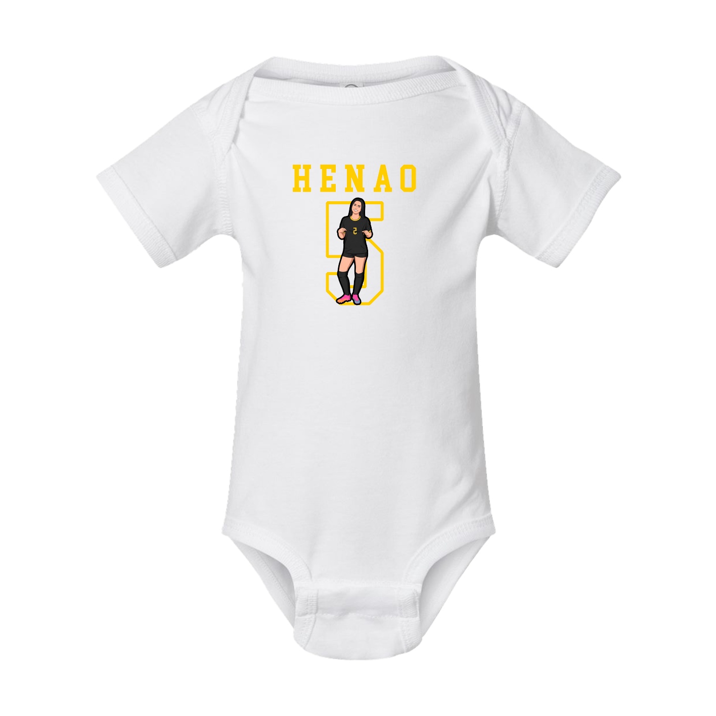 Baby Onesie — Shirsey in White