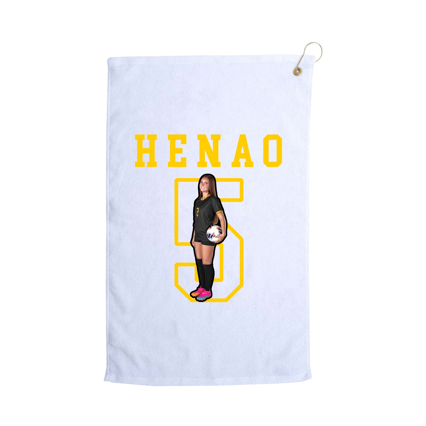 Golf Towel — Shirsey in White