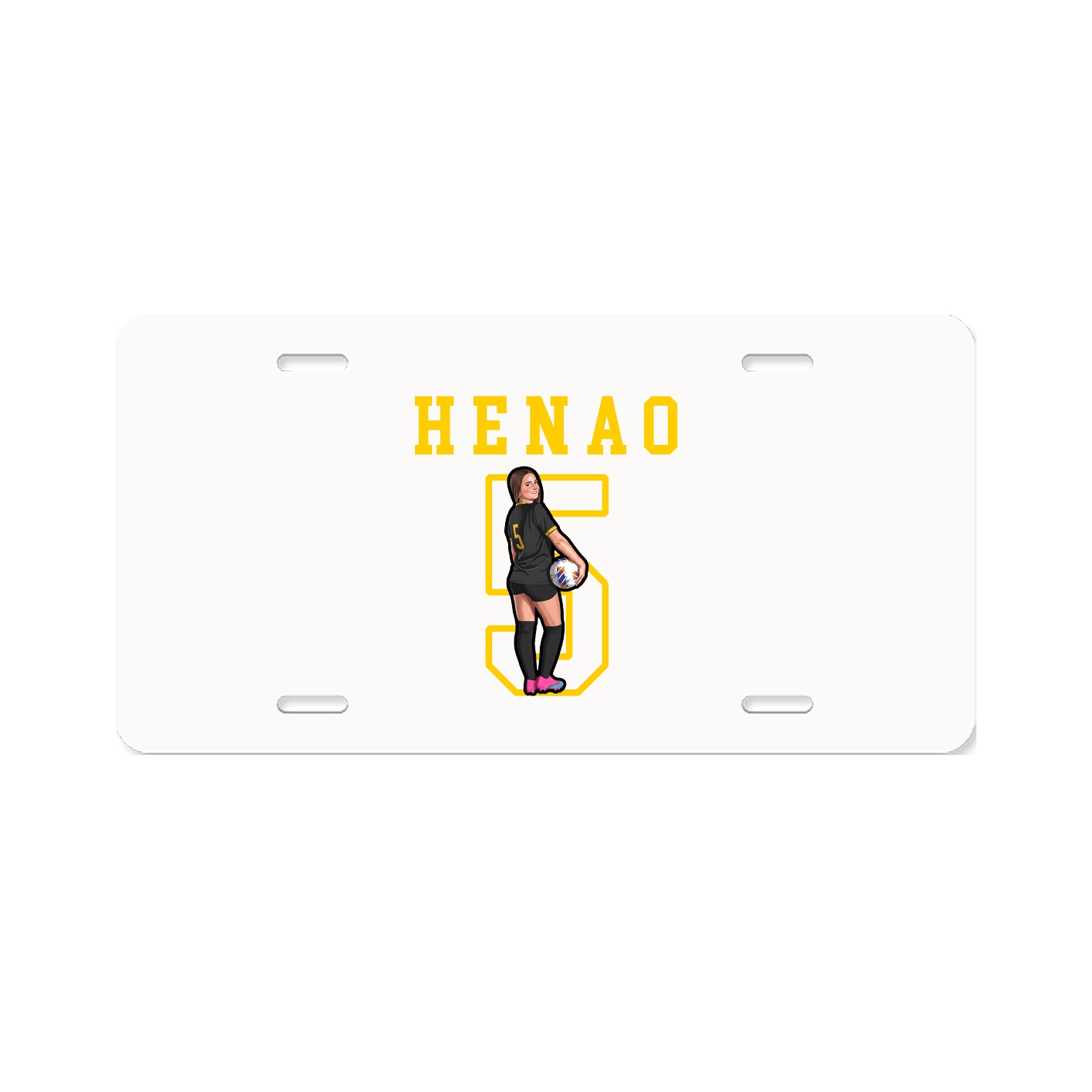 License Plate — Shirsey in Classic