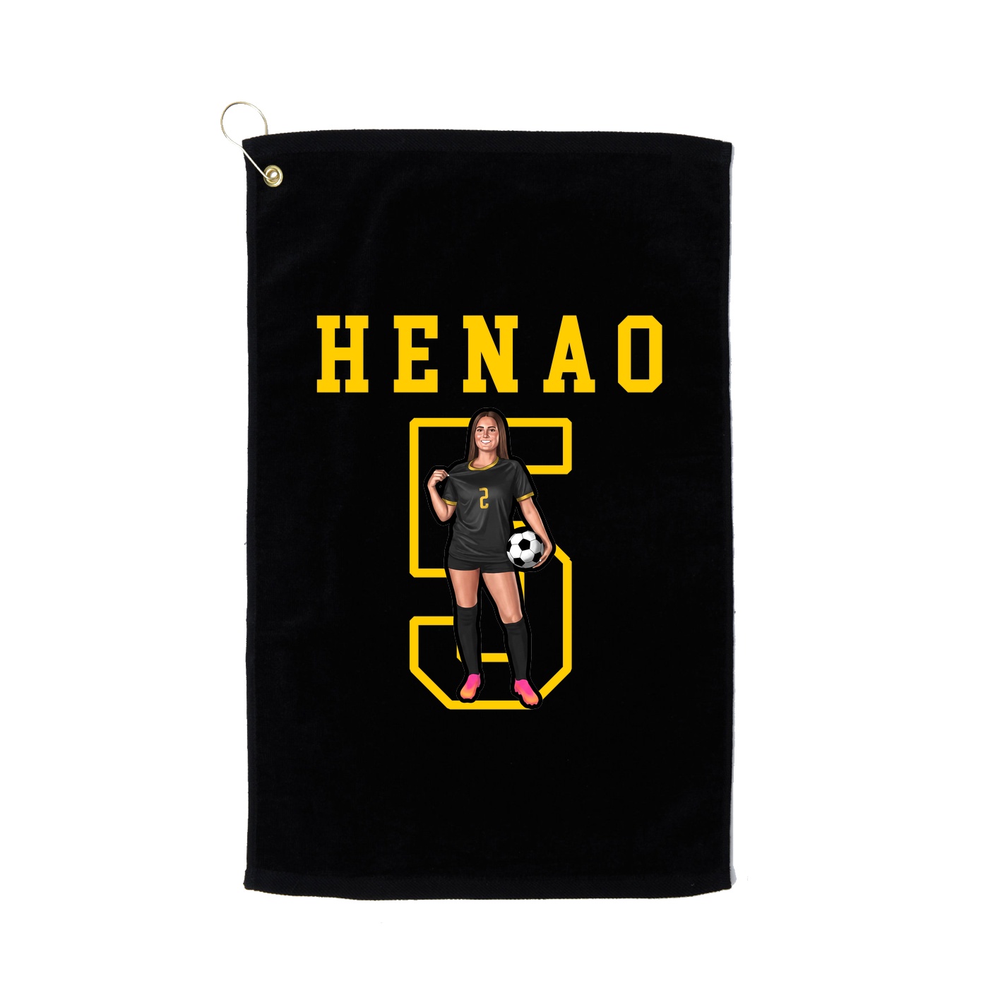 Golf Towel — Shirsey in Black