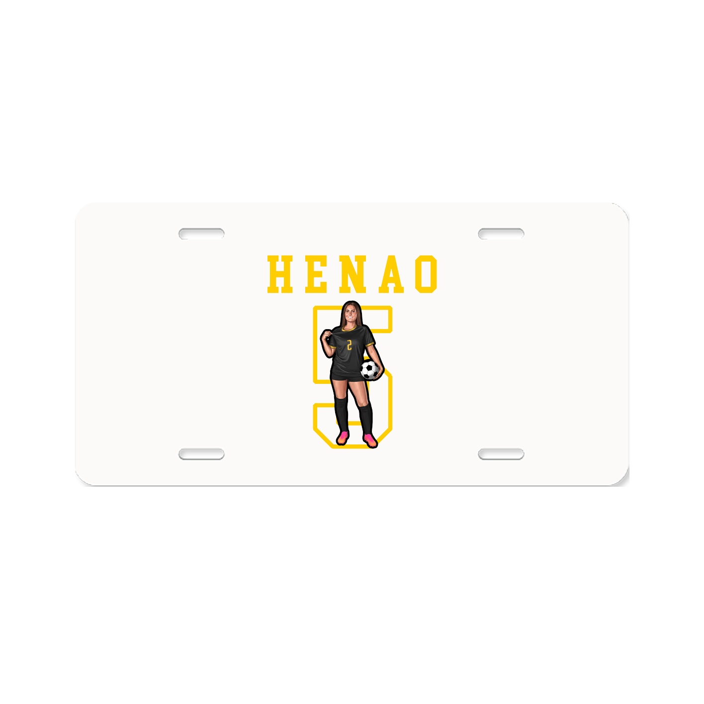 License Plate — Shirsey in Classic