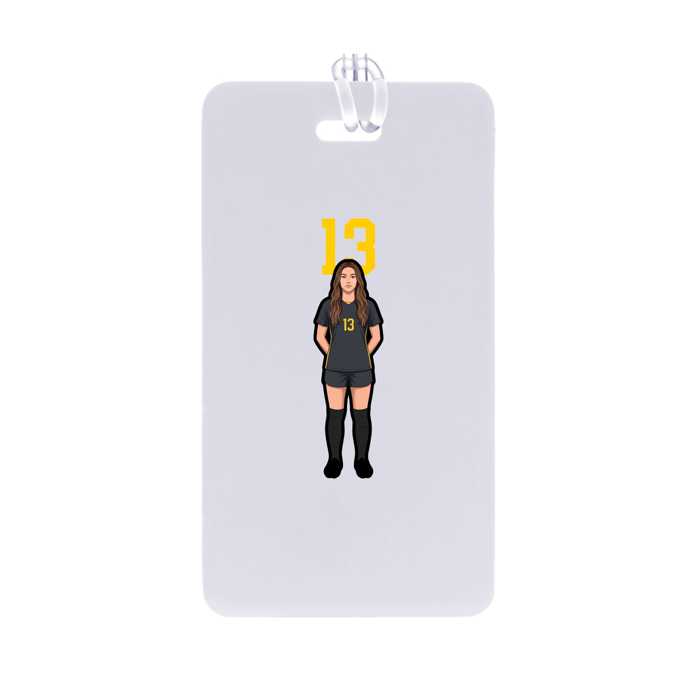 Bag Tag — Number Top in Classic