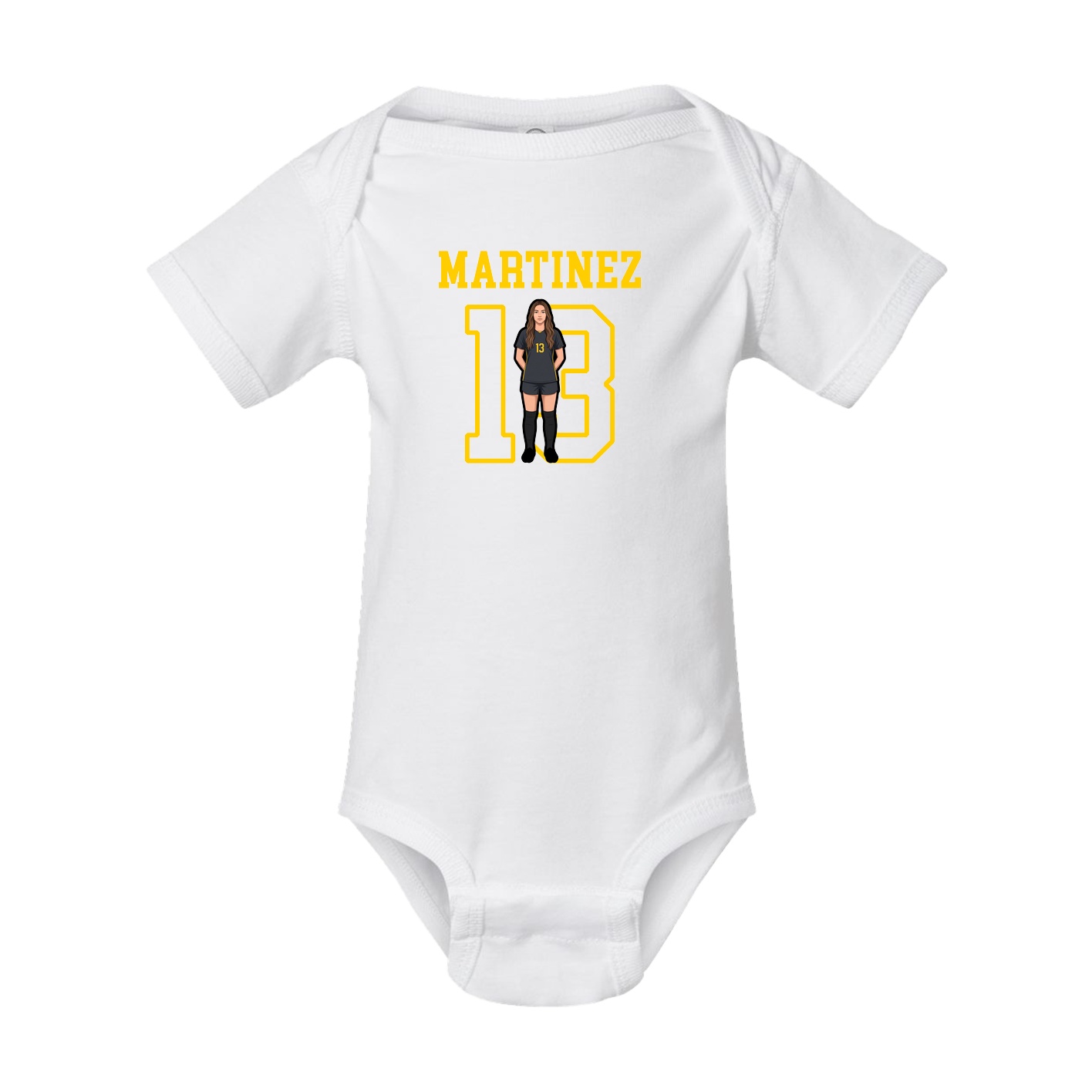 Baby Onesie — Shirsey in White