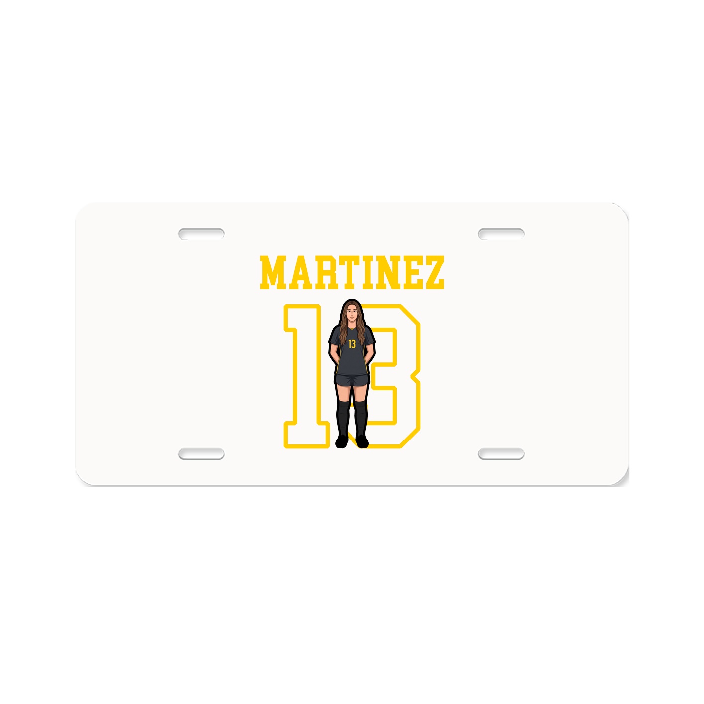 License Plate — Shirsey in Classic