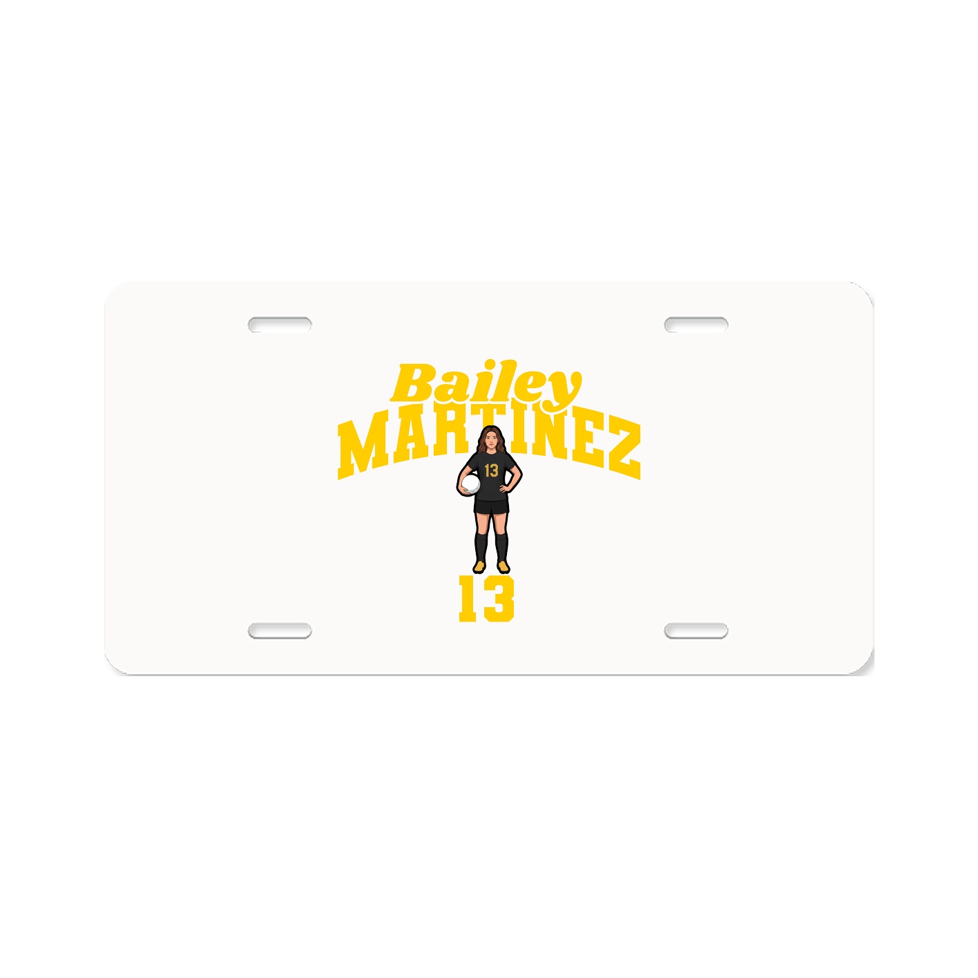 License Plate — Signature Arch in Classic
