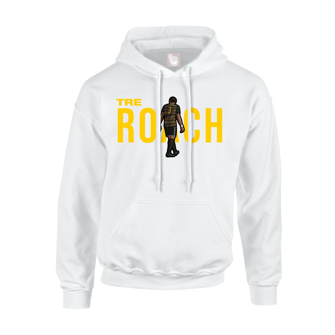 Hoodie — Player Name in White
