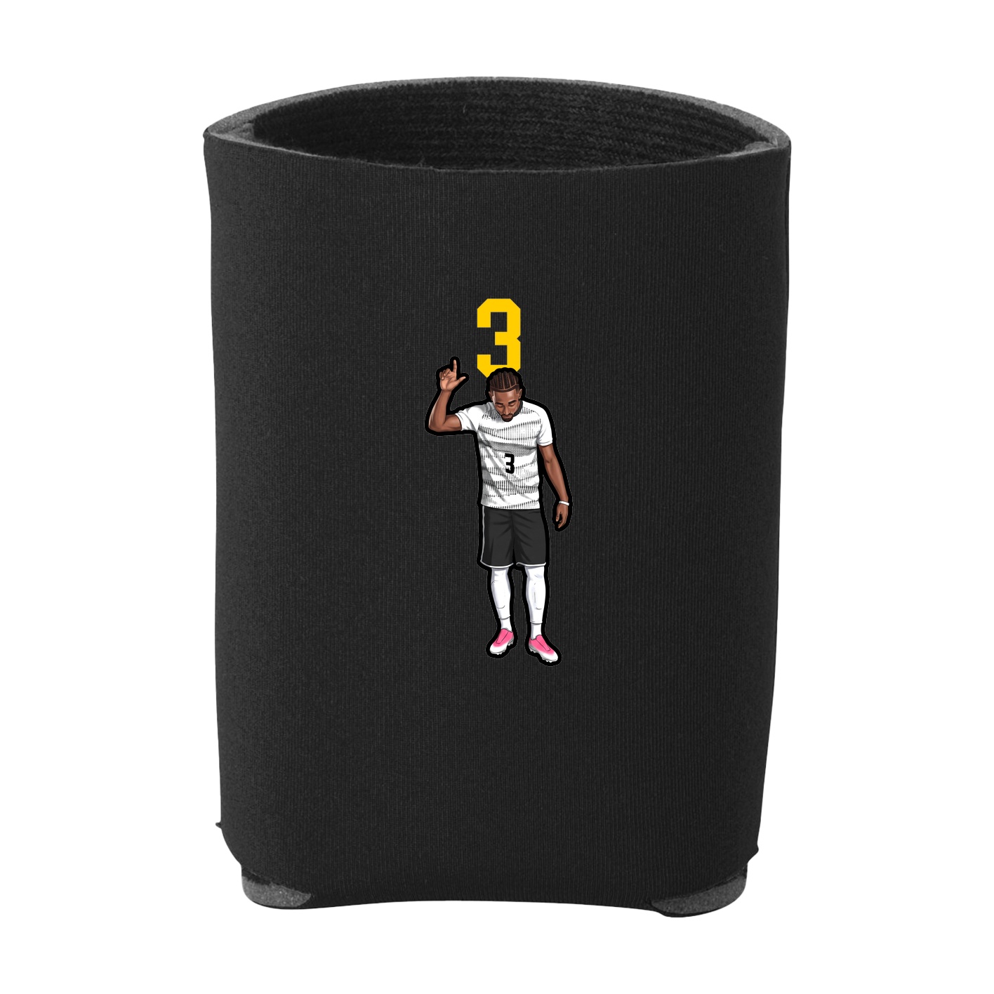 Can Holder — Number Top in Black