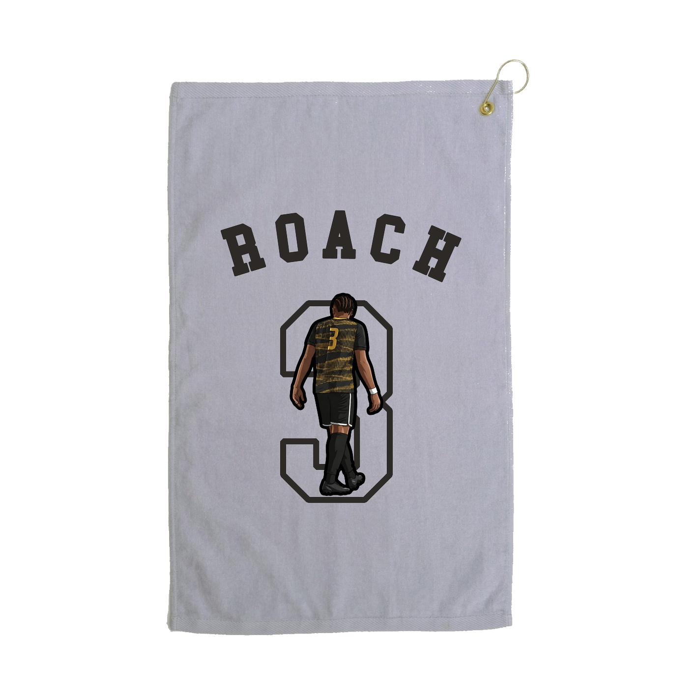 Golf Towel — Shirsey Arch in Grey