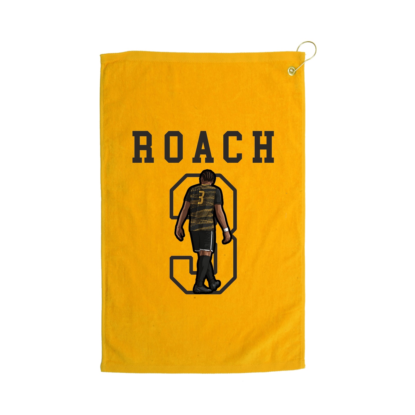 Golf Towel — Shirsey in Gold