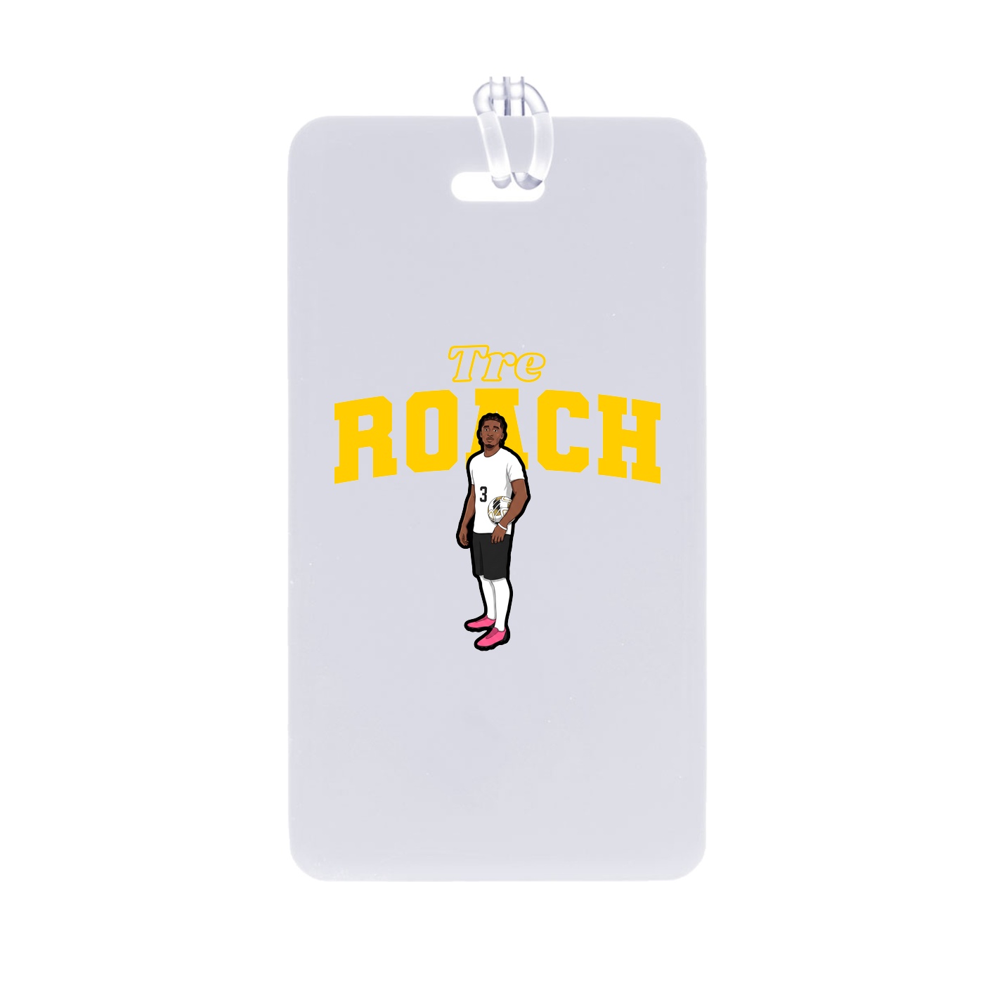 Bag Tag — Name Arch in Classic