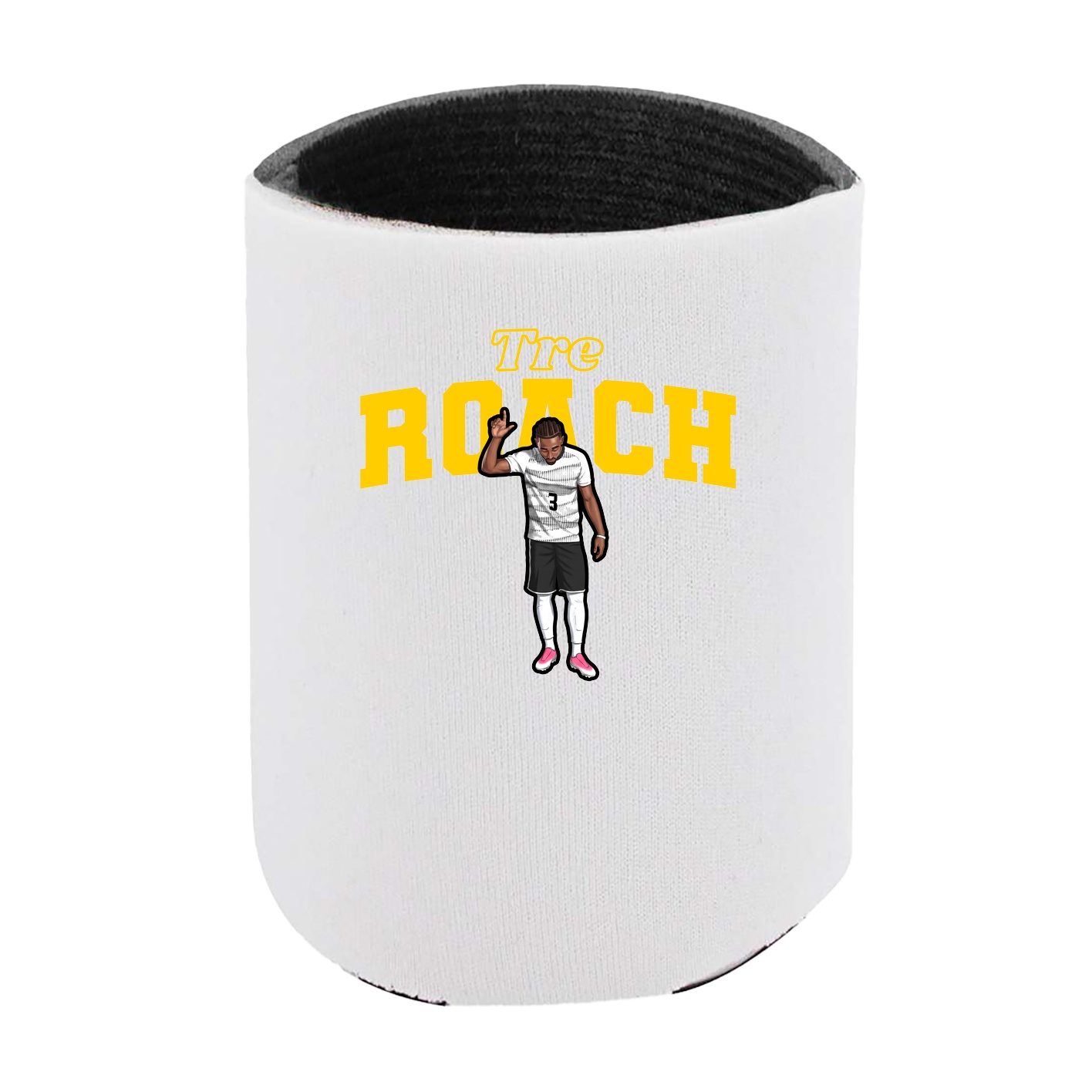 Can Holder — Name Arch in White