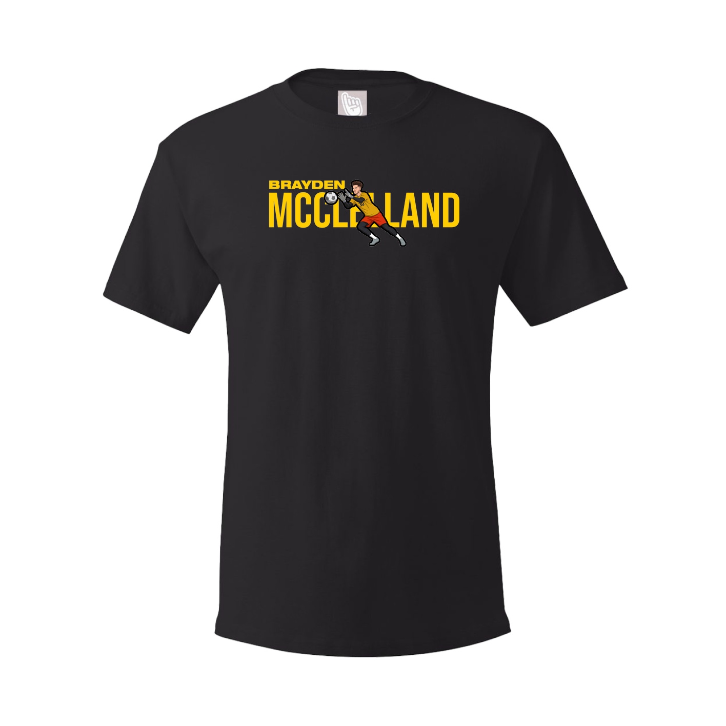 Tee — Player Name in Black