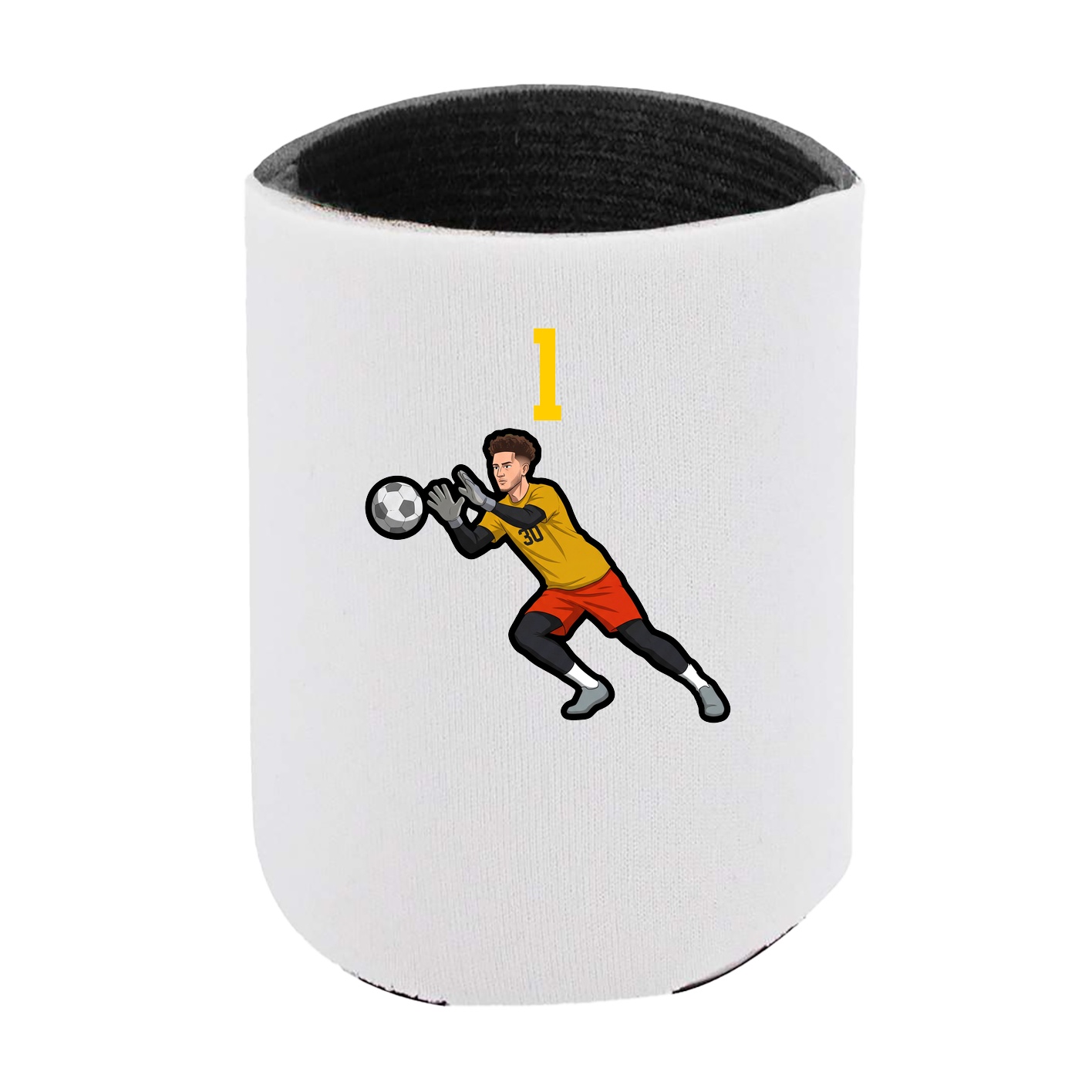 Can Holder — Number Top in White