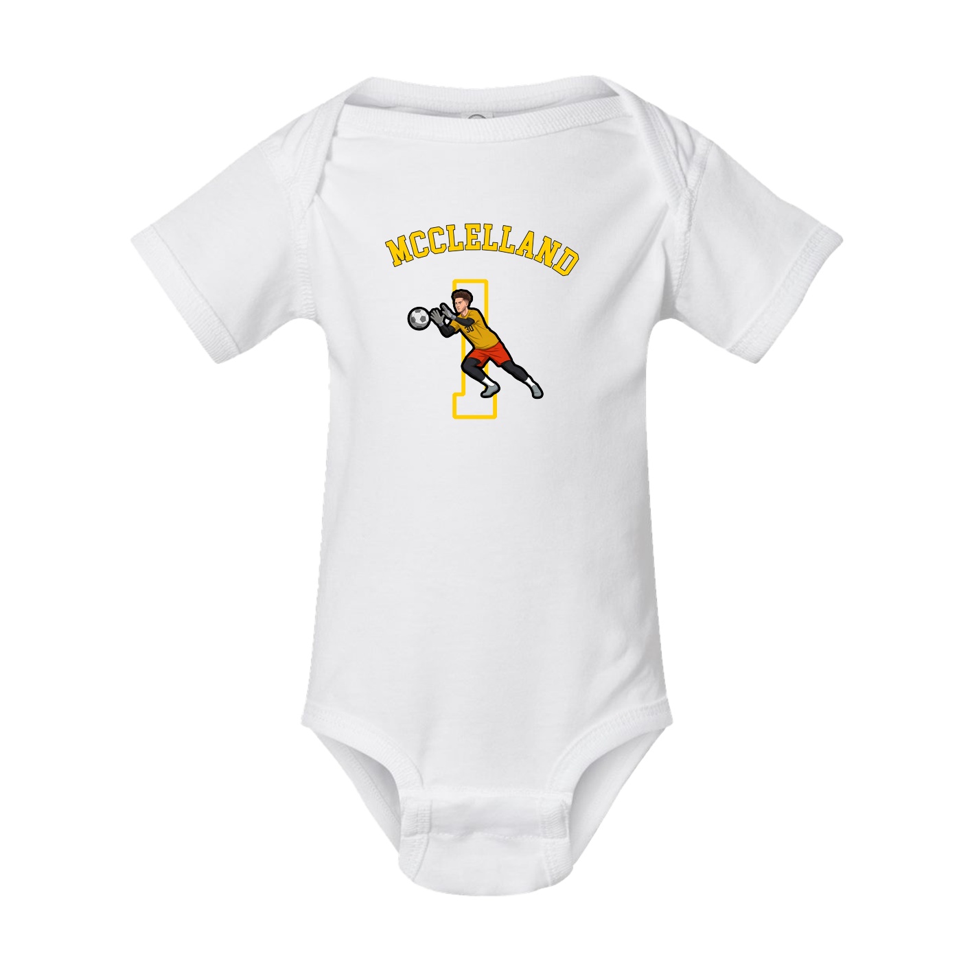 Baby Onesie — Shirsey Arch in White
