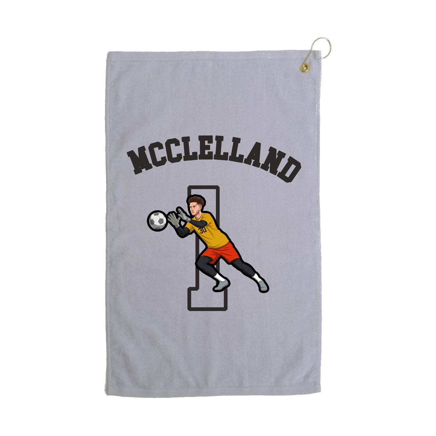 Golf Towel — Shirsey Arch in Grey