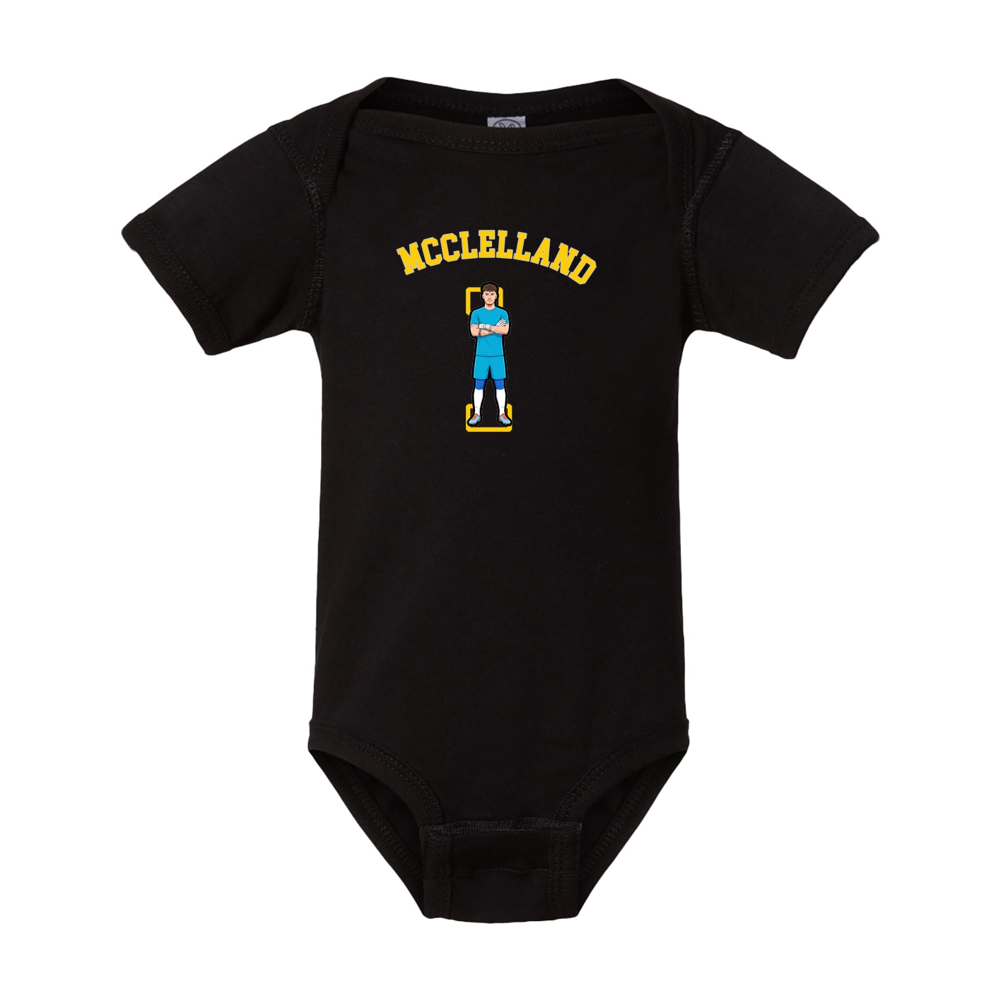 Baby Onesie — Shirsey Arch in Black
