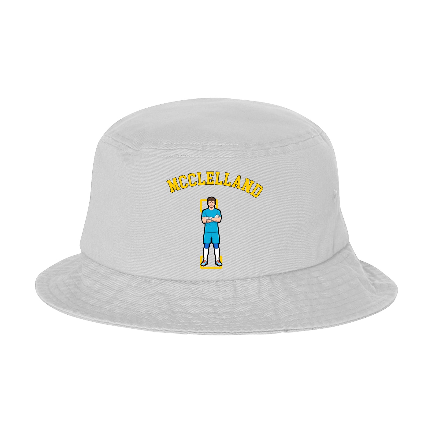 Bucket Cap — Shirsey Arch in White