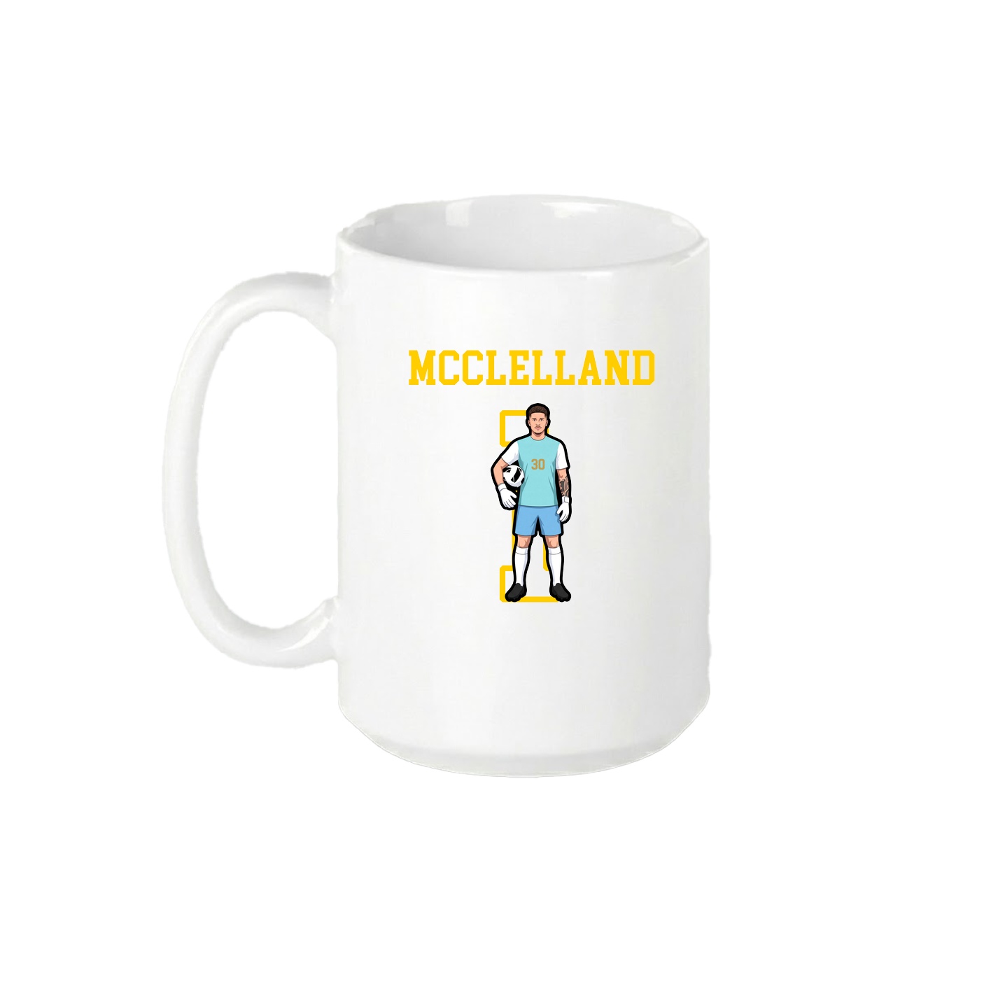 15oz Coffee Mug — Shirsey in White