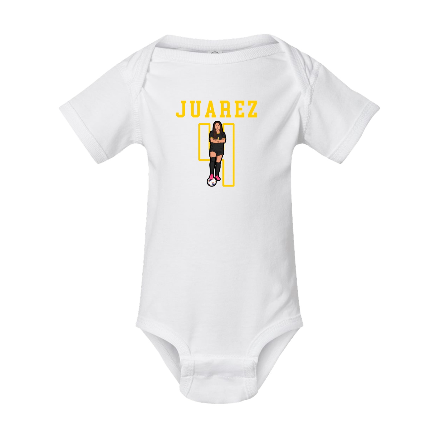 Baby Onesie — Shirsey in White