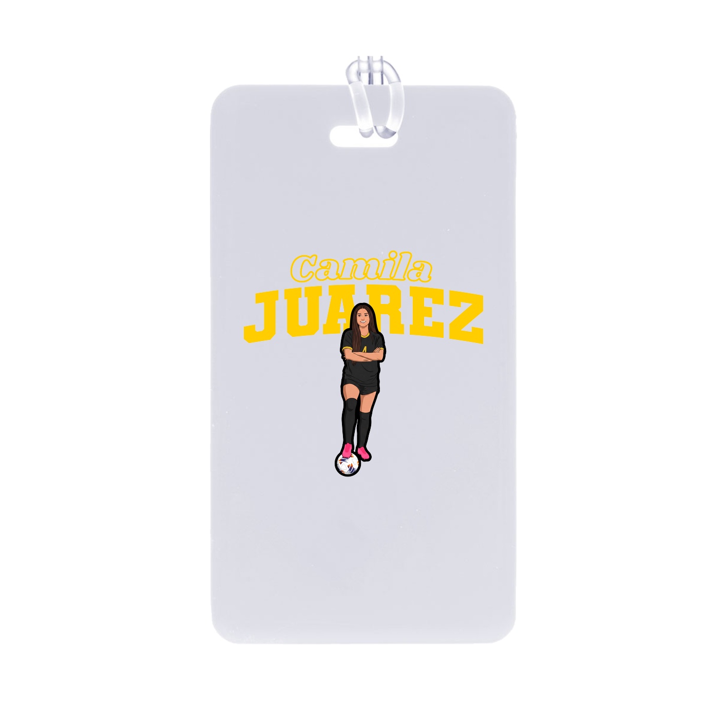 Bag Tag — Name Arch in Classic