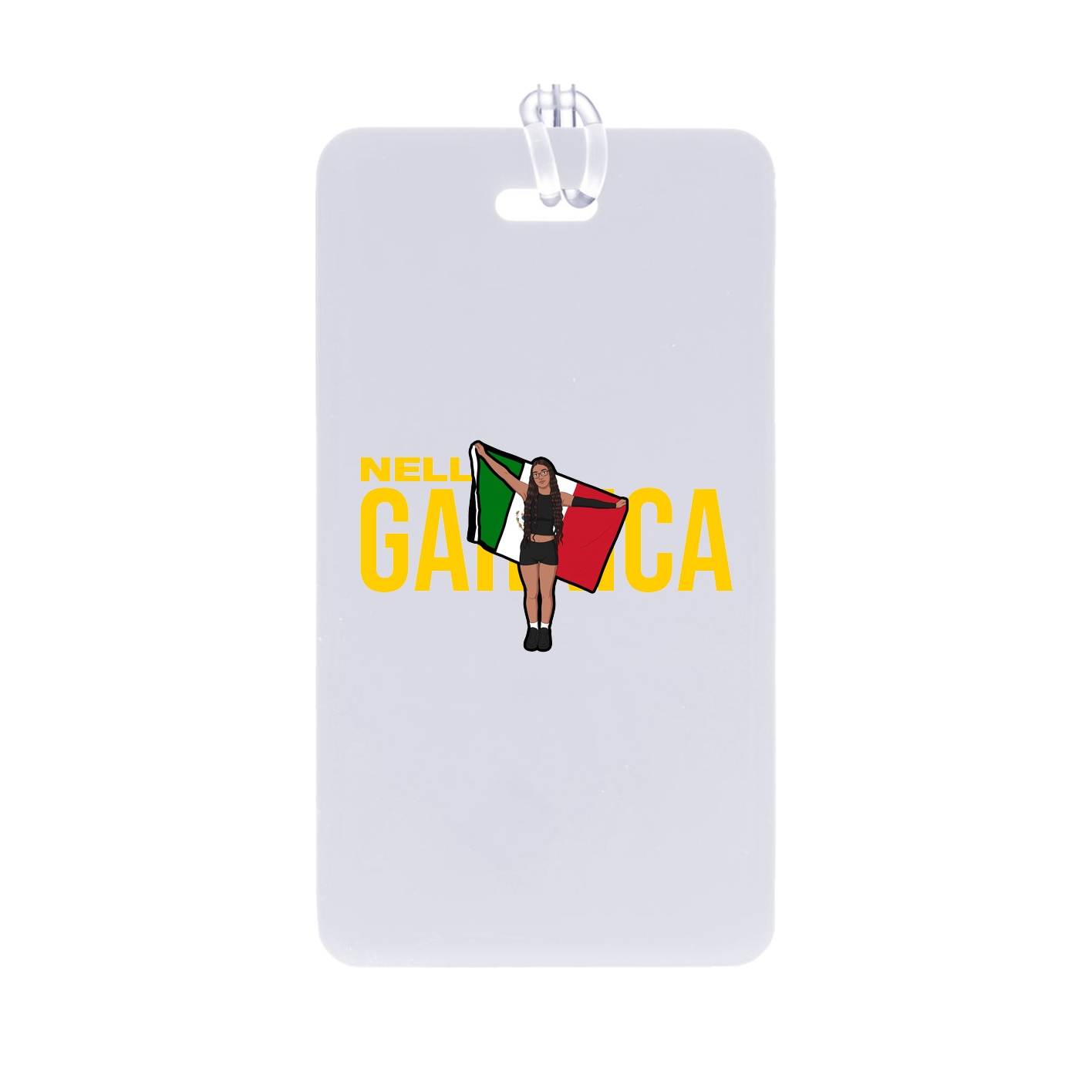 Bag Tag — Player Name in Classic
