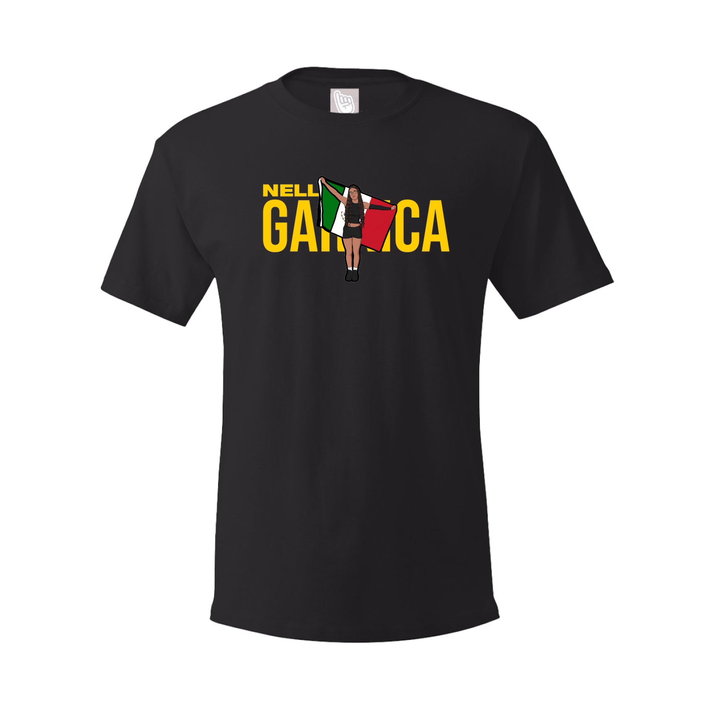 Tee — Player Name in Black