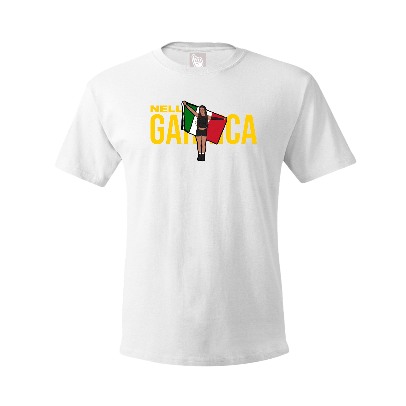 Youth Tee — Player Name in White