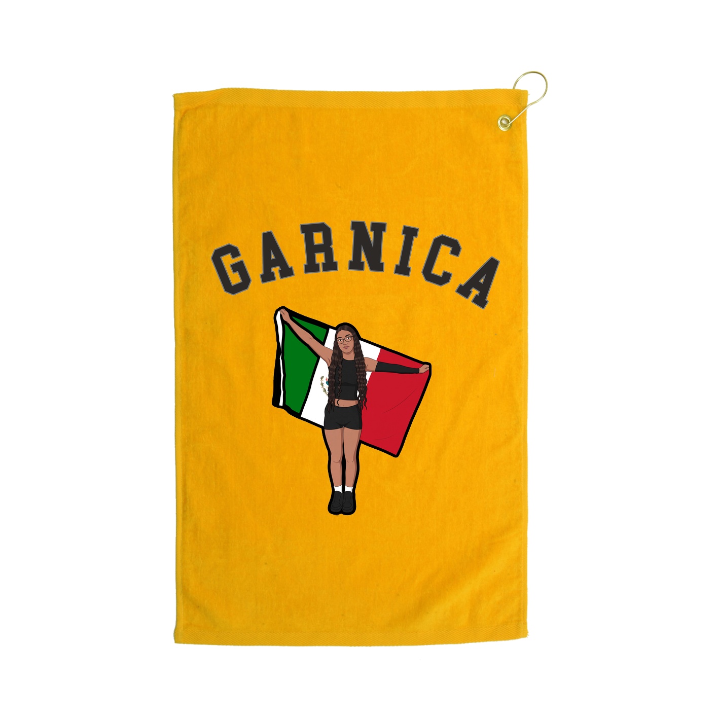 Golf Towel — Shirsey Arch in Gold
