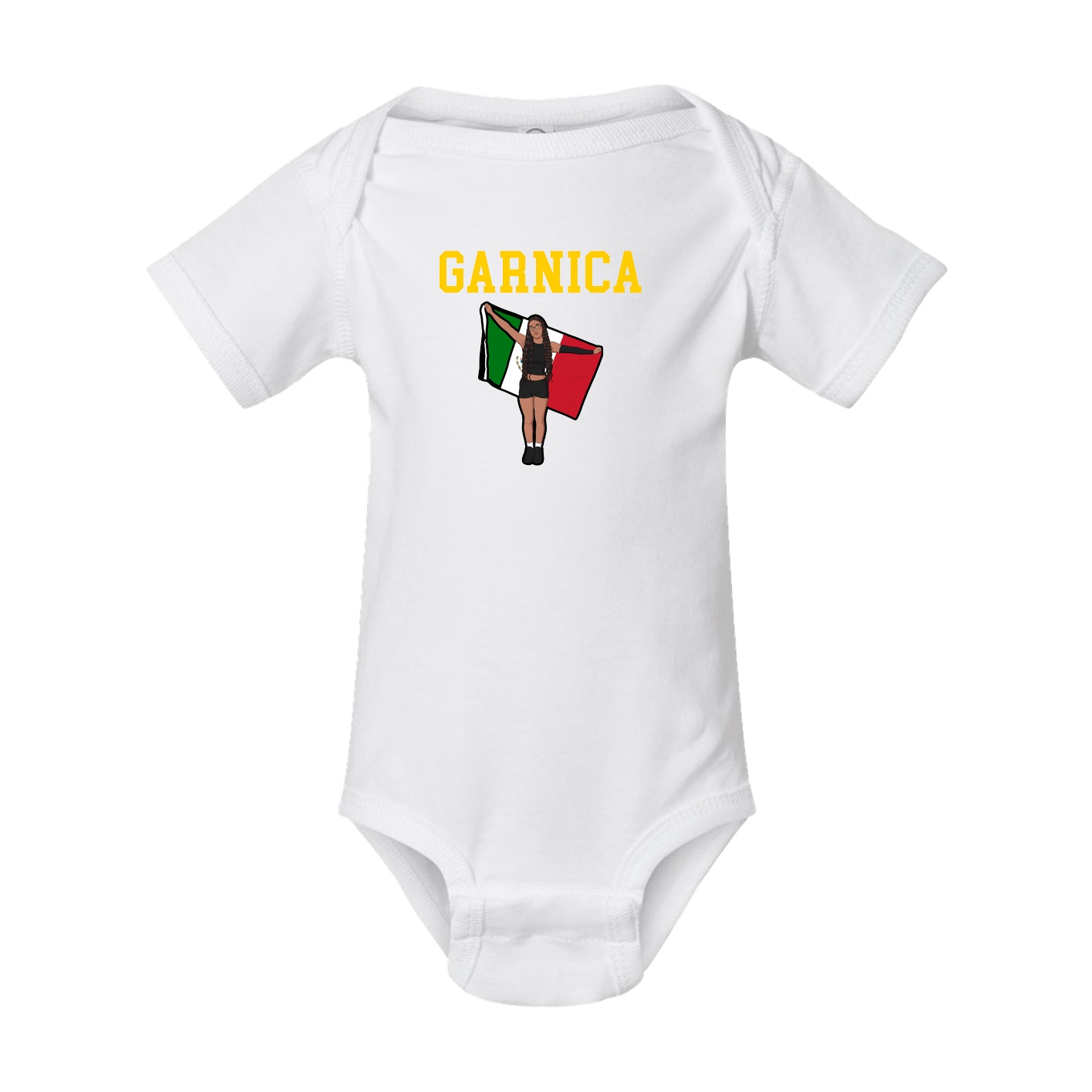 Baby Onesie — Shirsey in White
