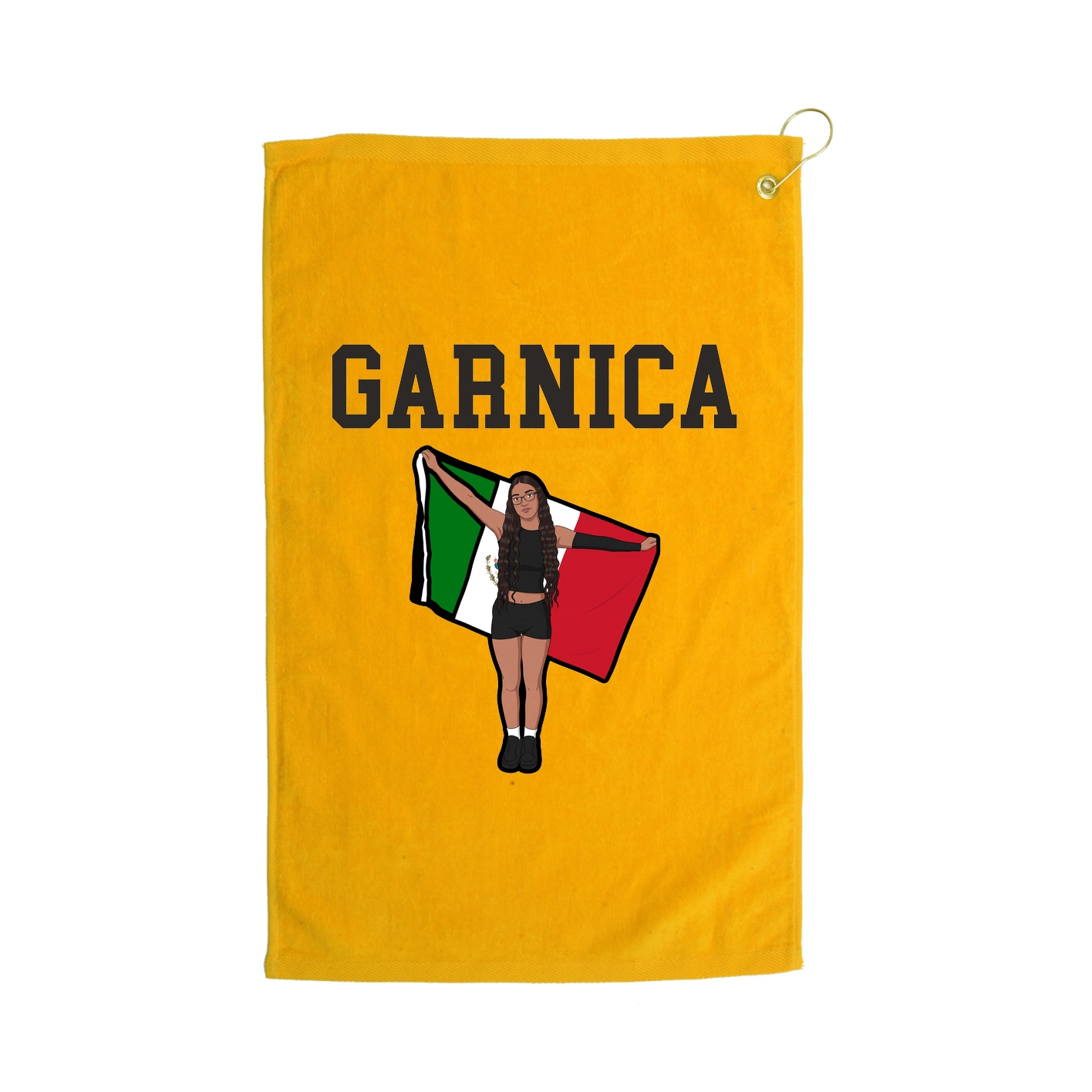 Golf Towel — Shirsey in Gold