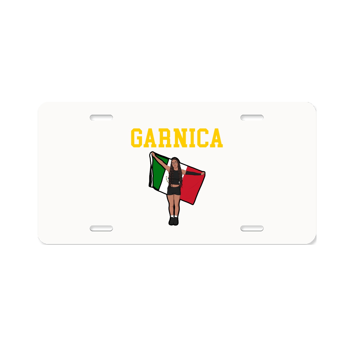 License Plate — Shirsey in Classic