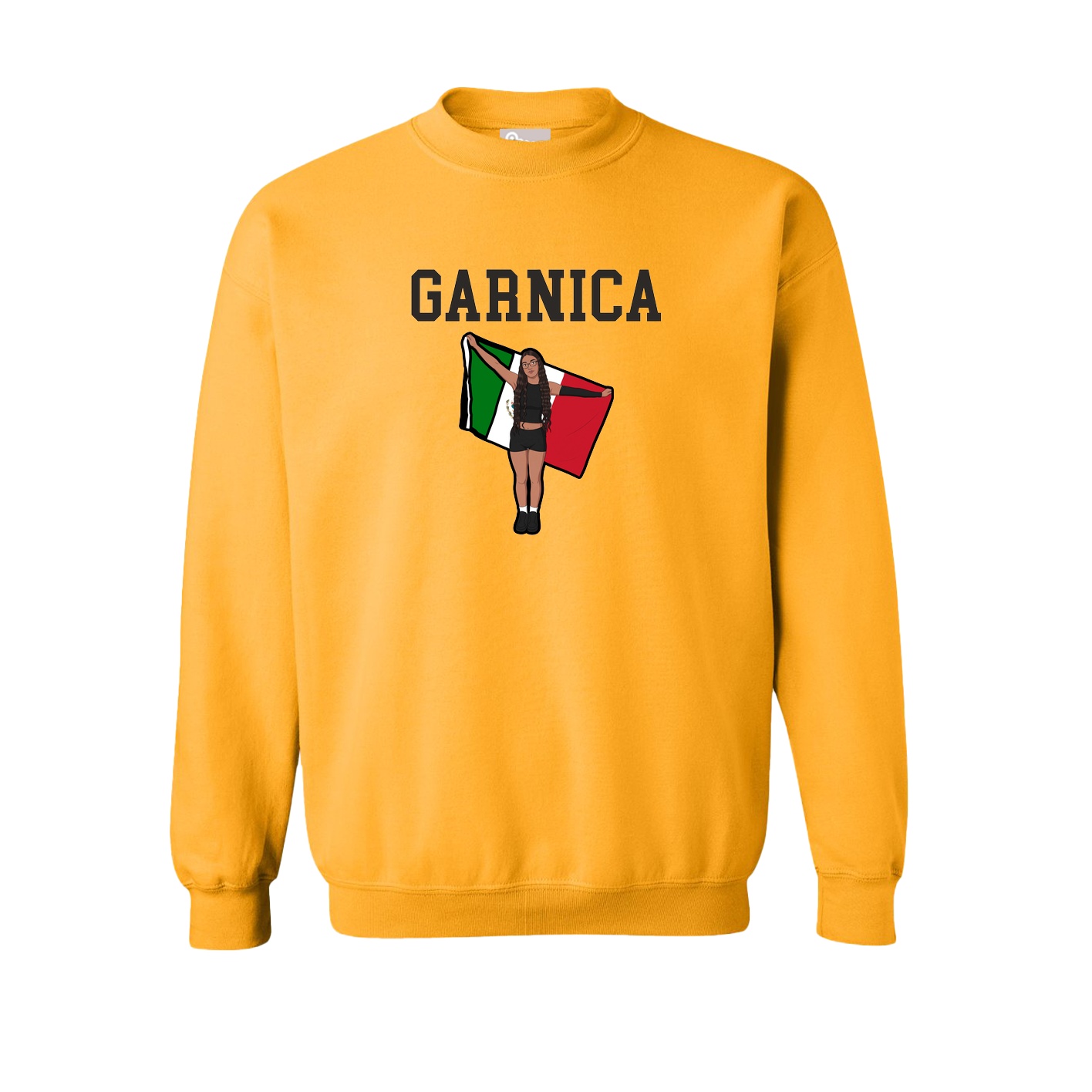 Fleece Crew — Shirsey in Gold