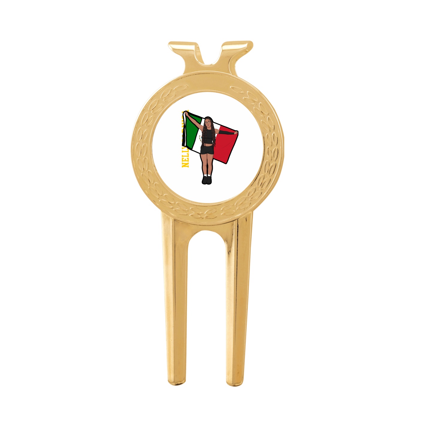 Divot Tool with Ball Marker — Name Vertical in Classic