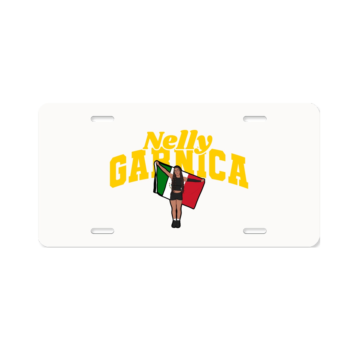 License Plate — Signature Arch in Classic