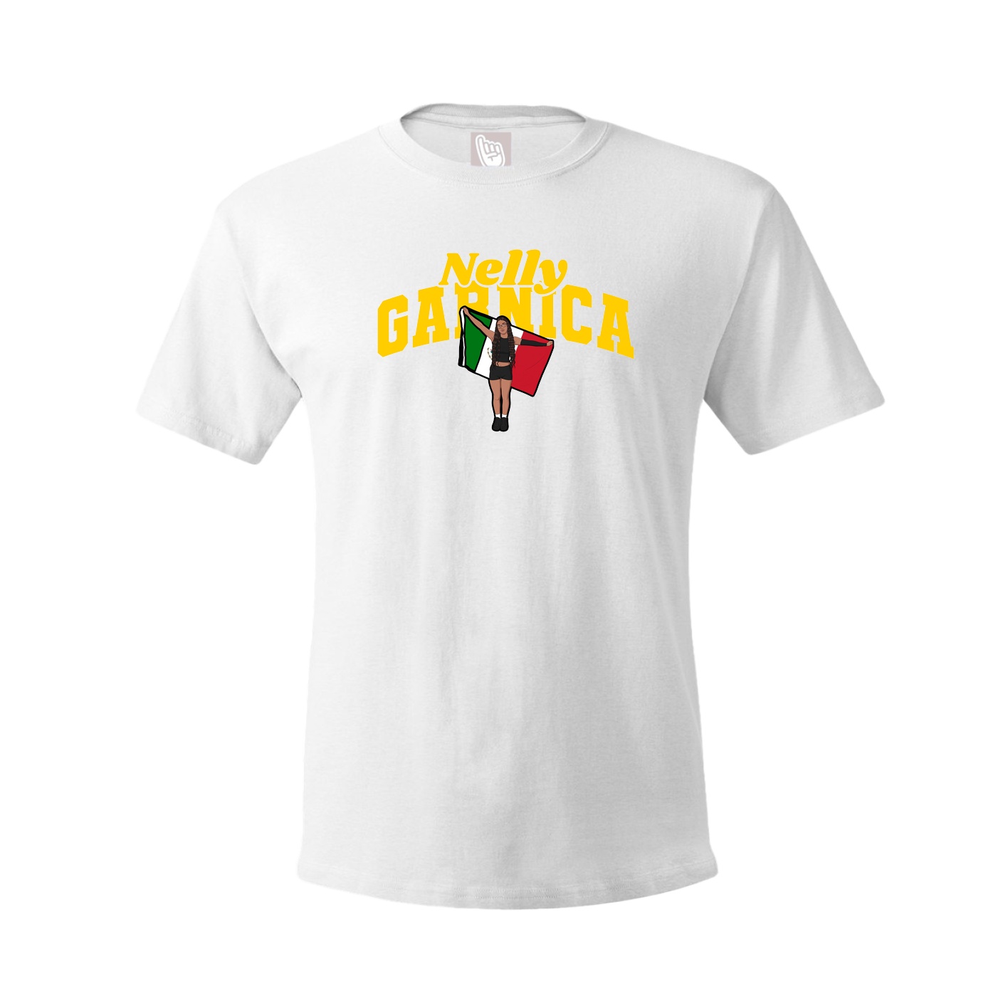 Tee — Signature Arch in White