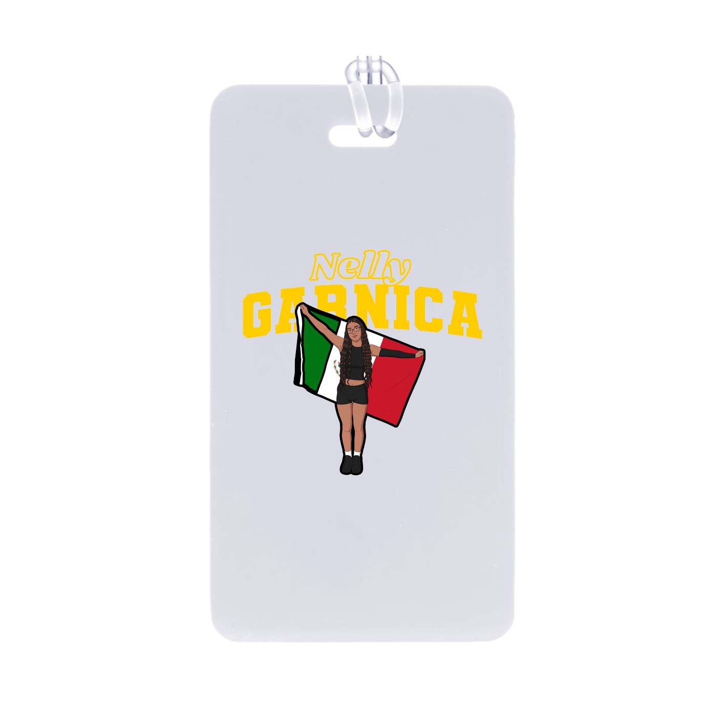 Bag Tag — Name Arch in Classic