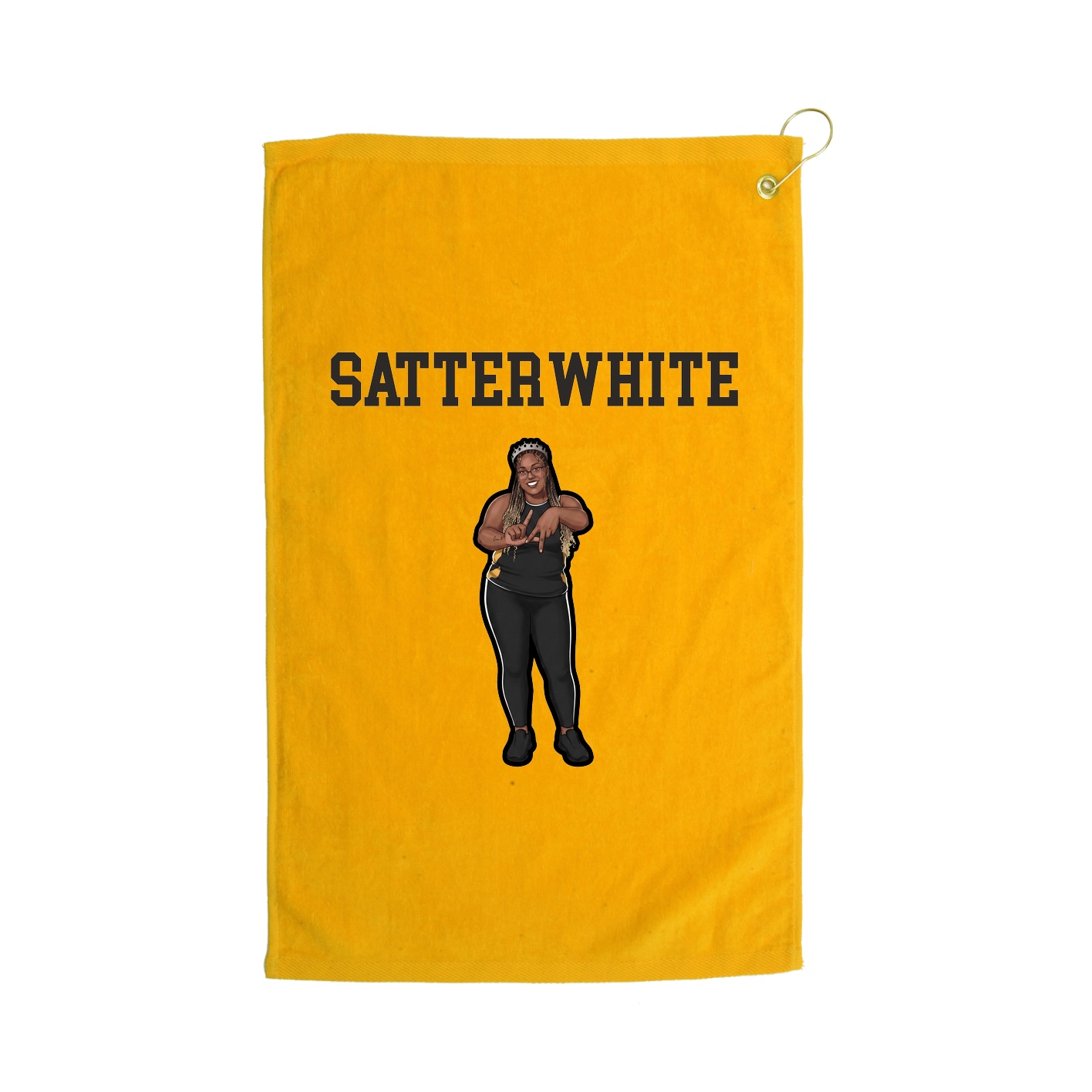 Golf Towel — Shirsey in Gold