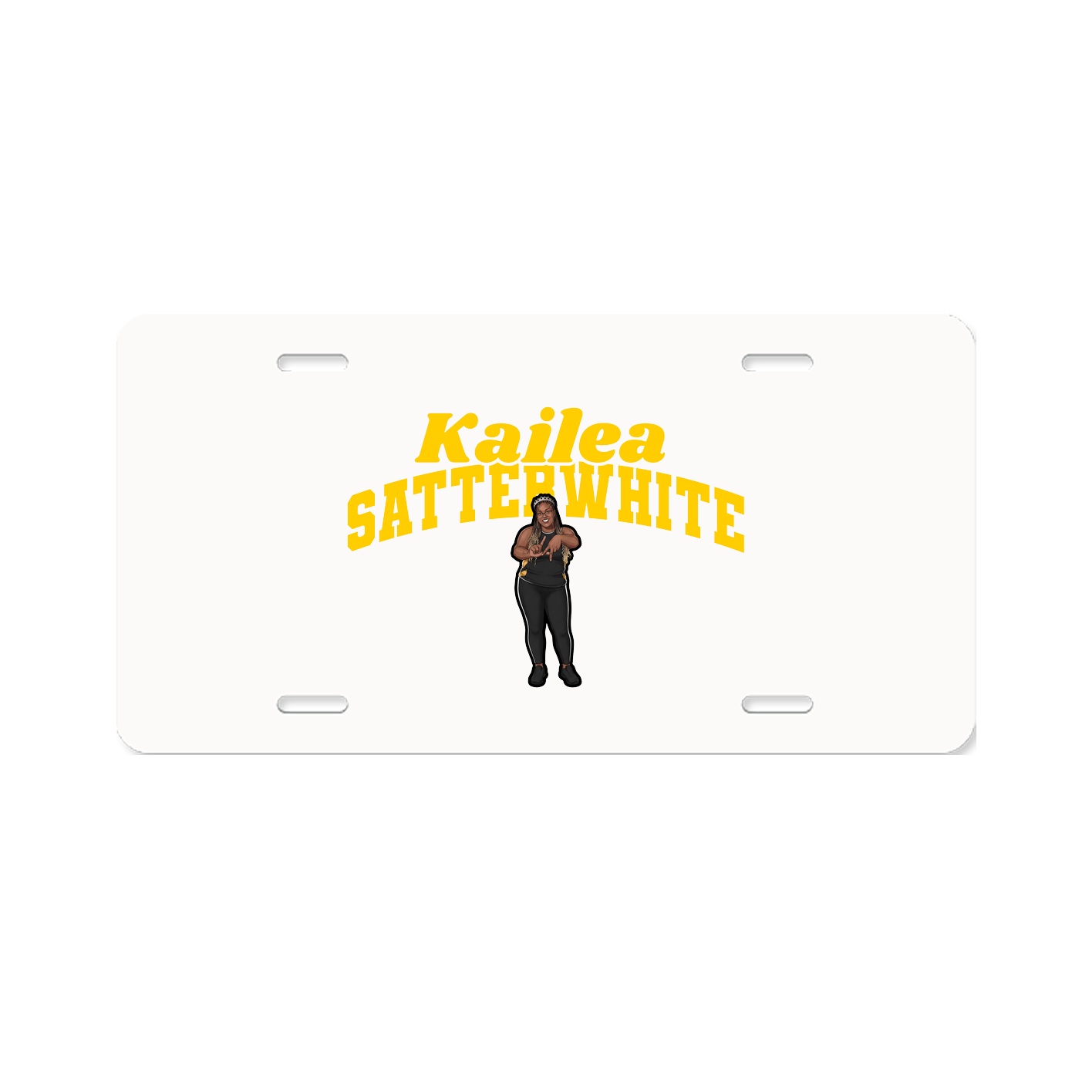 License Plate — Signature Arch in Classic