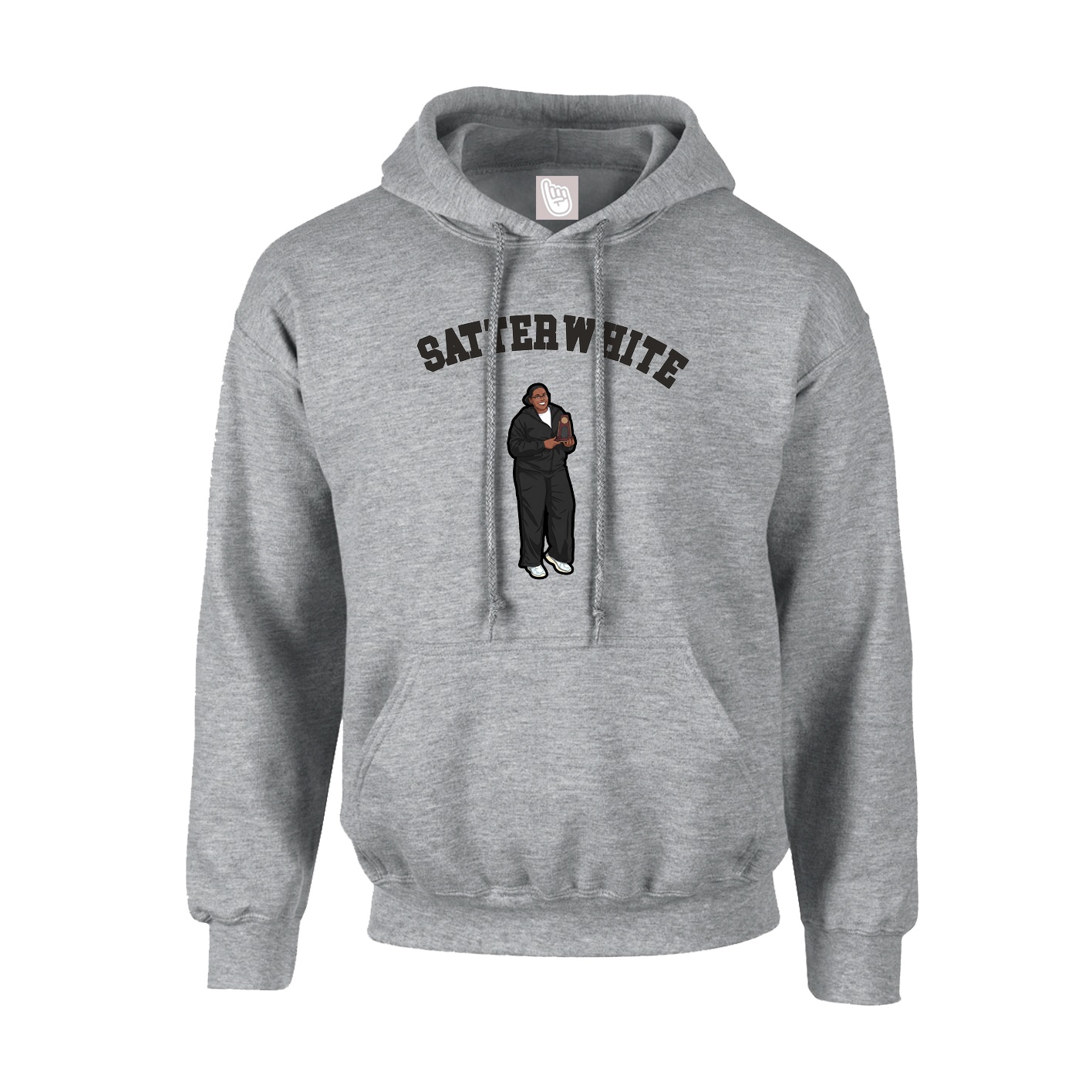 Youth Hoodie — Shirsey Arch in Grey