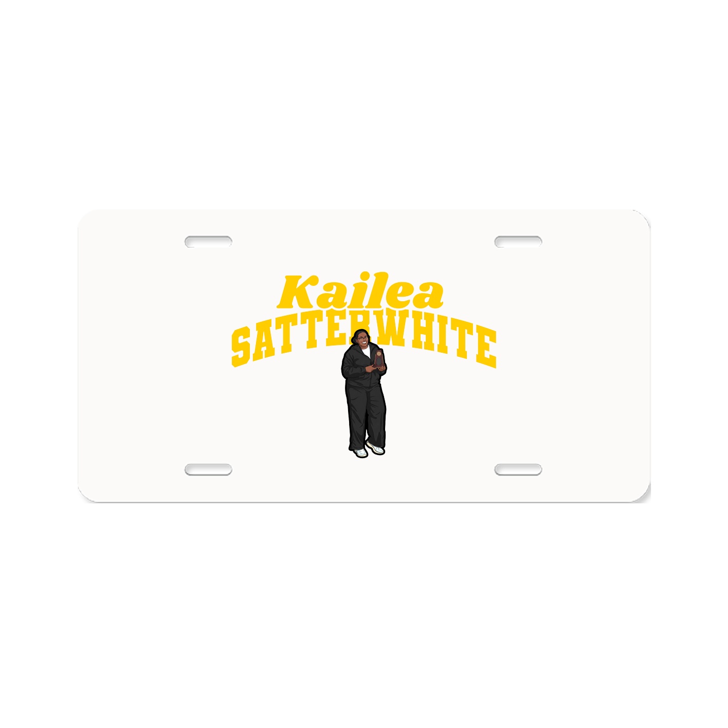 License Plate — Signature Arch in Classic